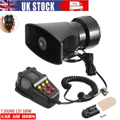 Car electronic warning siren - car,