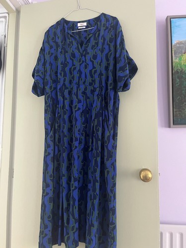 Toast bryn dress abstract - toast,