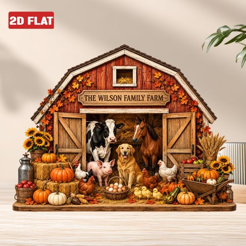 Custom fall cozy farm sign - cozy,