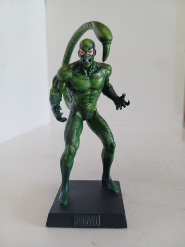 Scorpion 9cm painted lead - painted,