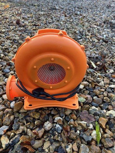 Orange bouncy castle blower - orange,