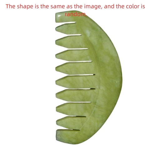 Natural massage comb green - massage,