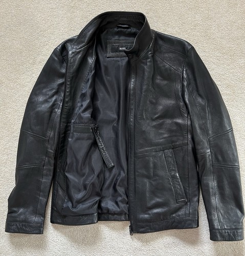Hugo boss finest lamb - boss, leather