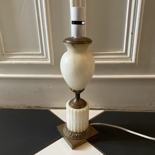 Vintage alabaster brass - vintage, &