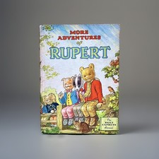 BUY NOW - RUPERT BEAR 🐻ORIGINAL 1953 - UNCLIPPED 4/- UNSIGNED - PAINTING FREE 