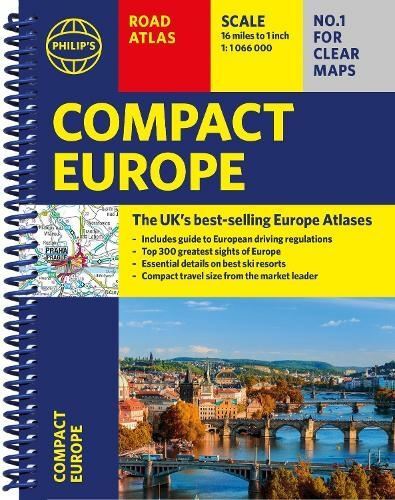 Philip compact atlas europe - atlas,