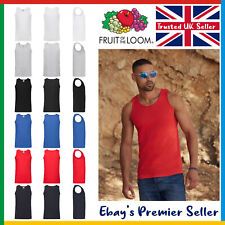 Mens Athletic Vest - Fruit of the Loom Athletic Vest - Best Price on Ebay