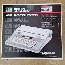 Smith Corona XD 4800 Word Processing Typewriter - Untested.