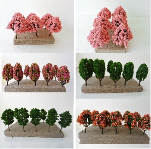 Model trees 6cm scenery z - 6cm,