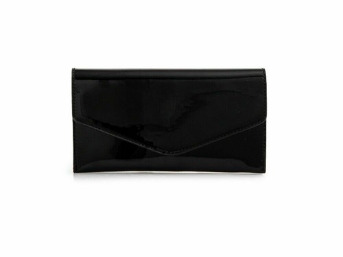 Ladies envelope patent clutch - envelope,