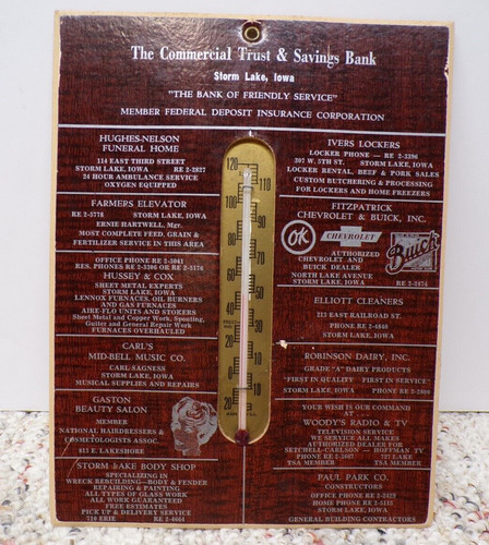 Old thermometer commercial - old,