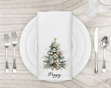 Personalised Christmas Napkins