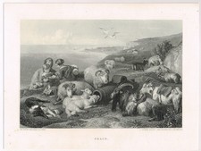 Peace Edwin Landseer Antique