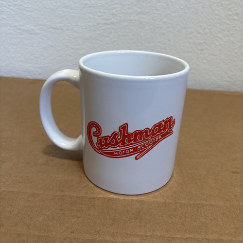Cushman motor scooter mug - motor,