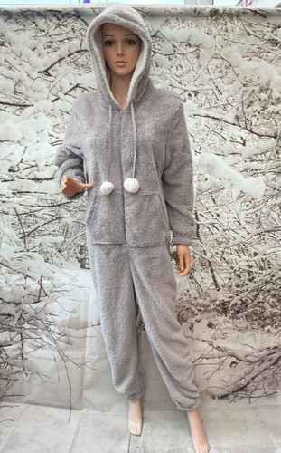 Cozee home grey fluffy lurex - home,