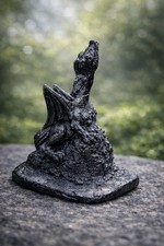 Welsh Coal Dragon Ornament