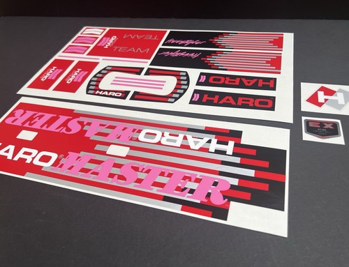 Decal set for - haro, master