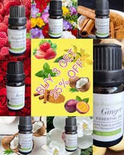 Essential Oils - 10ml - 100% Pure for Aromatherapy, Oil Burners diffusers