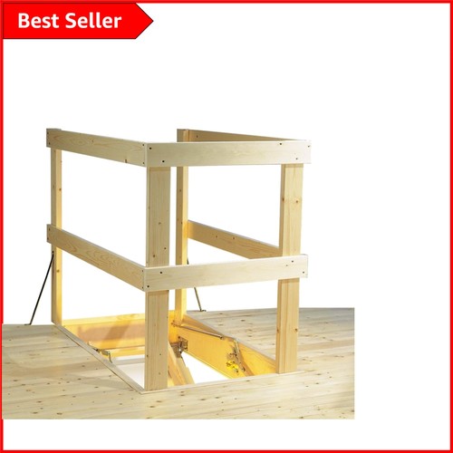 Sided loft ladder handrail - ladder,