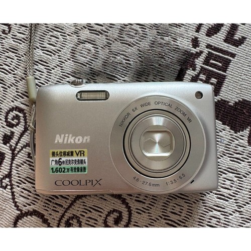 Nikon coolpix s3300 0mp 6x - coolpix, 16.0mp