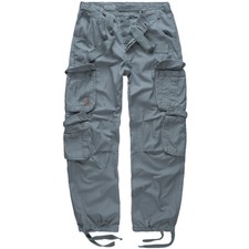 Surplus Airborne Vintage Mens Trousers Combat Workwear Military Cargo Pants Grey