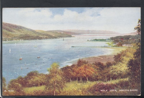 Scotland postcard holy loch - postcard,