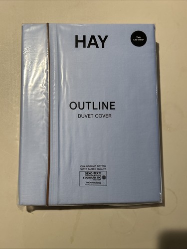 Hay outline twin duvet cover - hay,