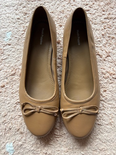 Hush puppies brown leather - brown,