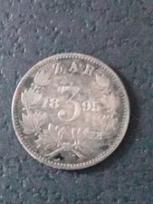 1895 South African 3 Pence