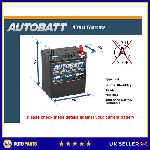 Battery fits kia - kia, ja