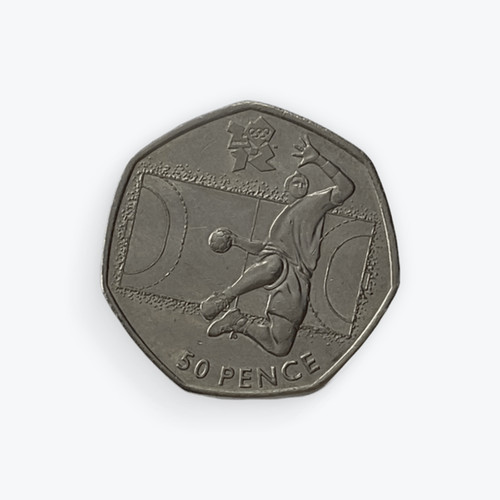 2011 olympic handball - olympic, 50p