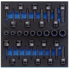 Draper Expert 28 Piece 1/2"