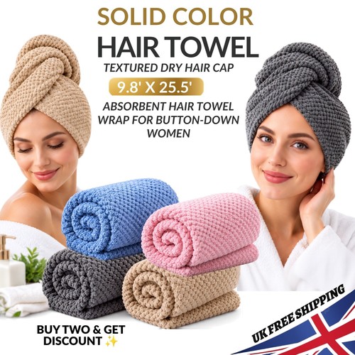 Microfiber hair towel extra - hair,