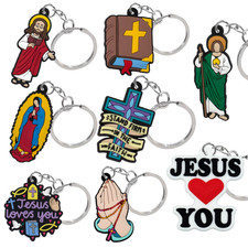 Jesus Christ Keyring Christian