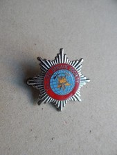 Obsolete Th Fire Brigade Society Cap Badge PO