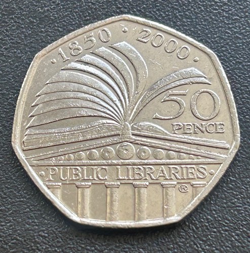 2000 public libraries 50p - -,