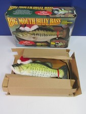 working rare BIG MOUTH BILLY BASS XMAS singing FISH RETRO vintage BOXED gemmy
