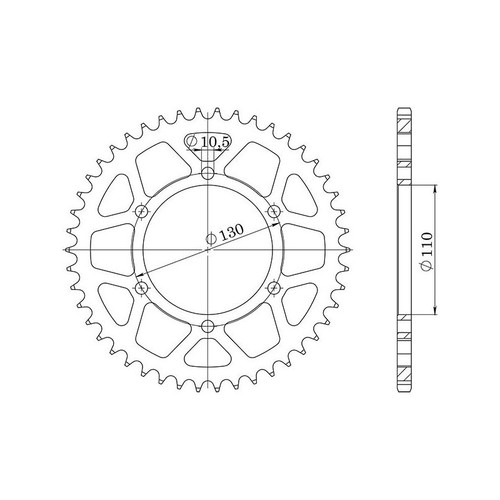 Sgr crown p520 d45 - crown, for