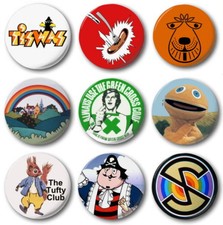 KIDS RETRO -1970's -- 25mm, 1"