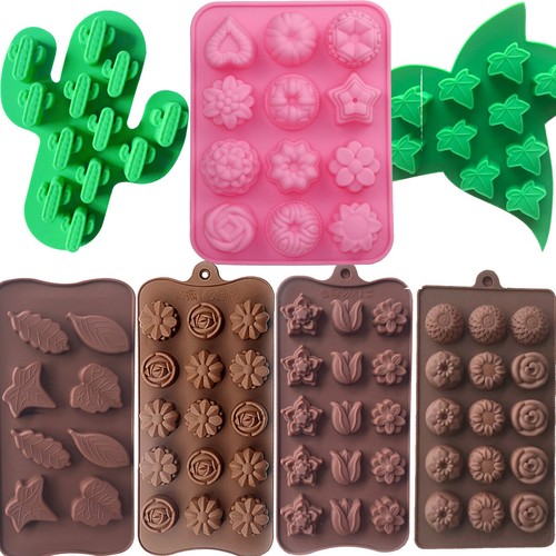 Flowers rose leaves silicone - flowers,