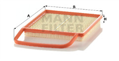 Mann c3575 air filter - c3575,