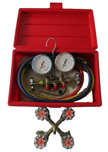 Robinair manifold gauge set - manifold,
