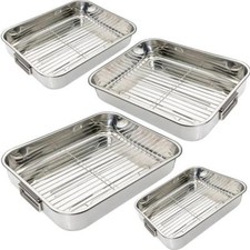 ROASTING TRAYS OVEN PAN DISH