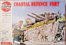 D-DAY ATLANTIC WALL COASTAL DEFENCE FORT, Play Set, AIRFIX, New. Last One