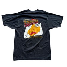 VTG Marching Band 1992 Music from Indiana Jones Single Stitch Black T-Shirt Sz L