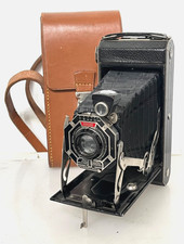 EASTMAN KODAK Model Six-16 Art Deco  616 Film CAMERA+CASE VGC