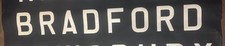 1965 West Yorkshire bus blind