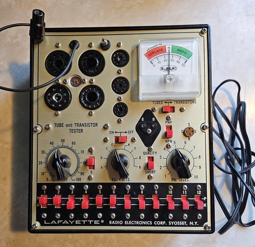 Vintage lafayette tube - vintage,