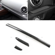 RHD Interior Moldings Center Console Dashboard Panel Strips For Audi A3 8V S3
