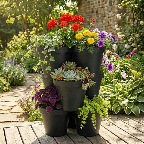 Layers garden pot large - layers,